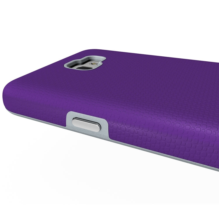 For Galaxy J7 Prime Ball Texture Anti-slip PC + TPU Protective Back Cover Case