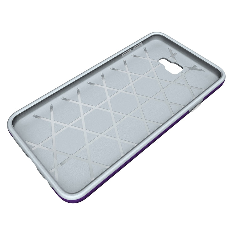 For Galaxy J7 Prime Ball Texture Anti-slip PC + TPU Protective Back Cover Case