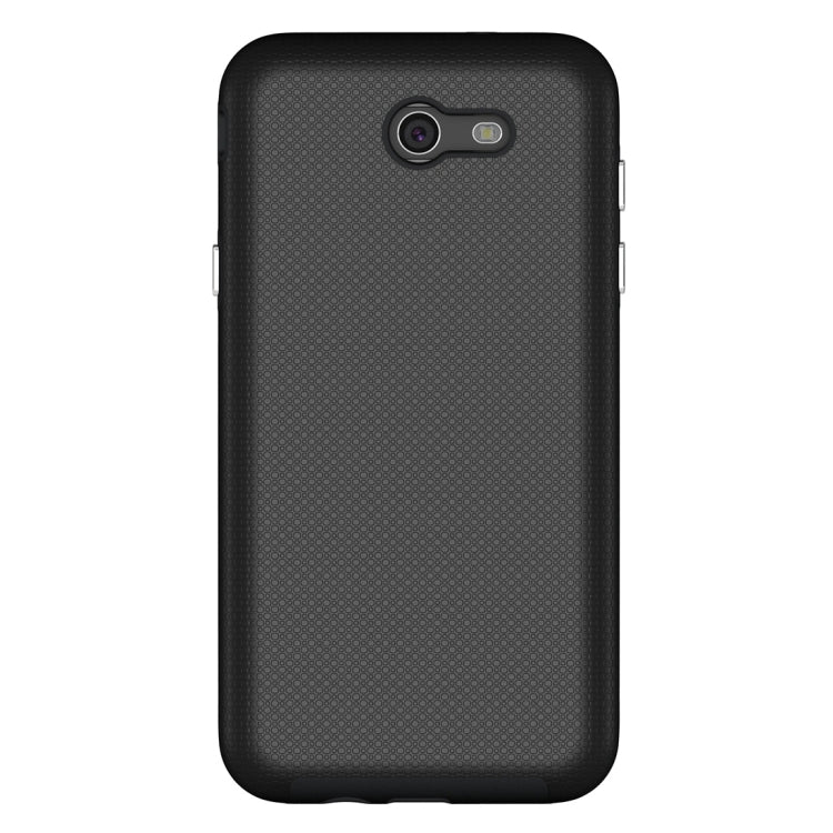 For Galaxy J7 (2017)(US Version) Ball Texture Anti-slip PC + TPU Protective Back Cover Case