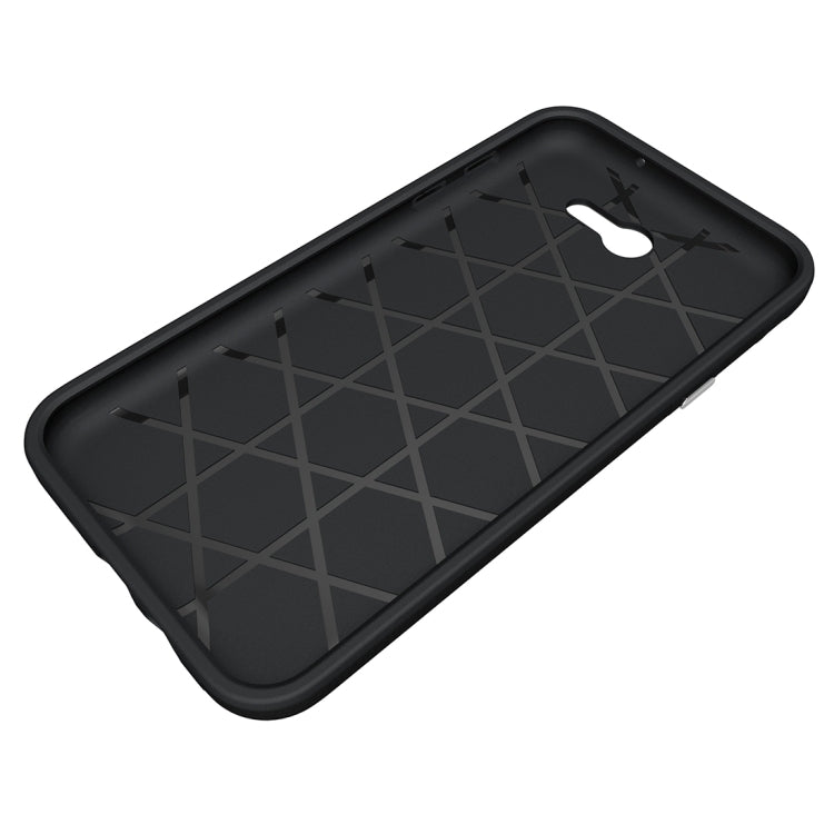 For Galaxy J7 (2017)(US Version) Ball Texture Anti-slip PC + TPU Protective Back Cover Case