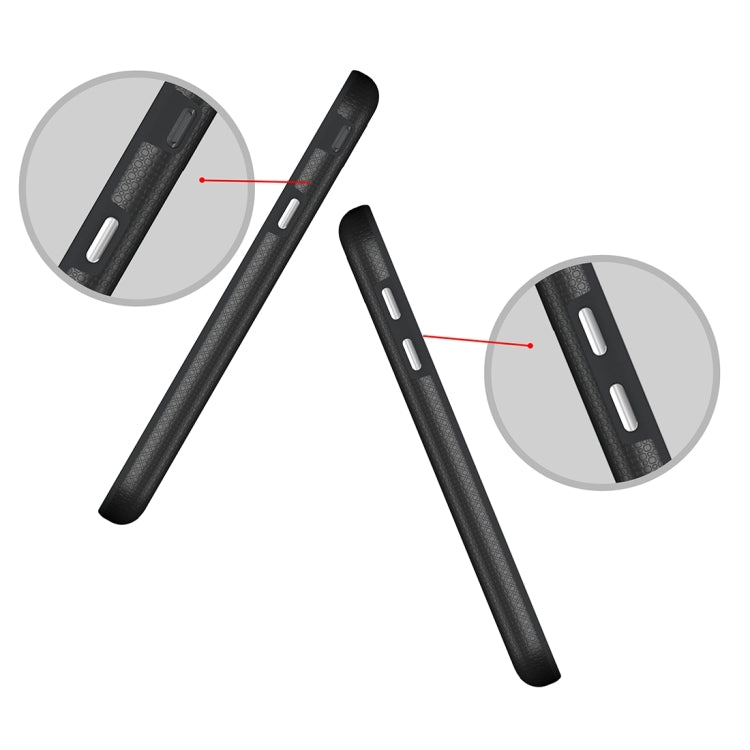 For Galaxy J7 (2017)(US Version) Ball Texture Anti-slip PC + TPU Protective Back Cover Case