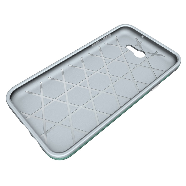 For Galaxy J7 (2017)(US Version) Ball Texture Anti-slip PC + TPU Protective Back Cover Case