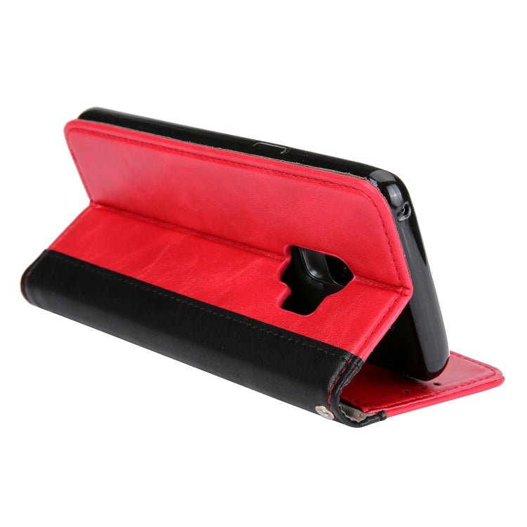 Retro Book Design Horizontal Flip PU Leather Case for Galaxy S9, with Holder & Card Slots