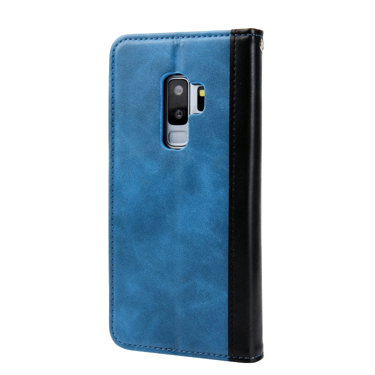 Retro Book Design Horizontal Flip PU Leather Case for Galaxy S9+, with Holder & Card Slots