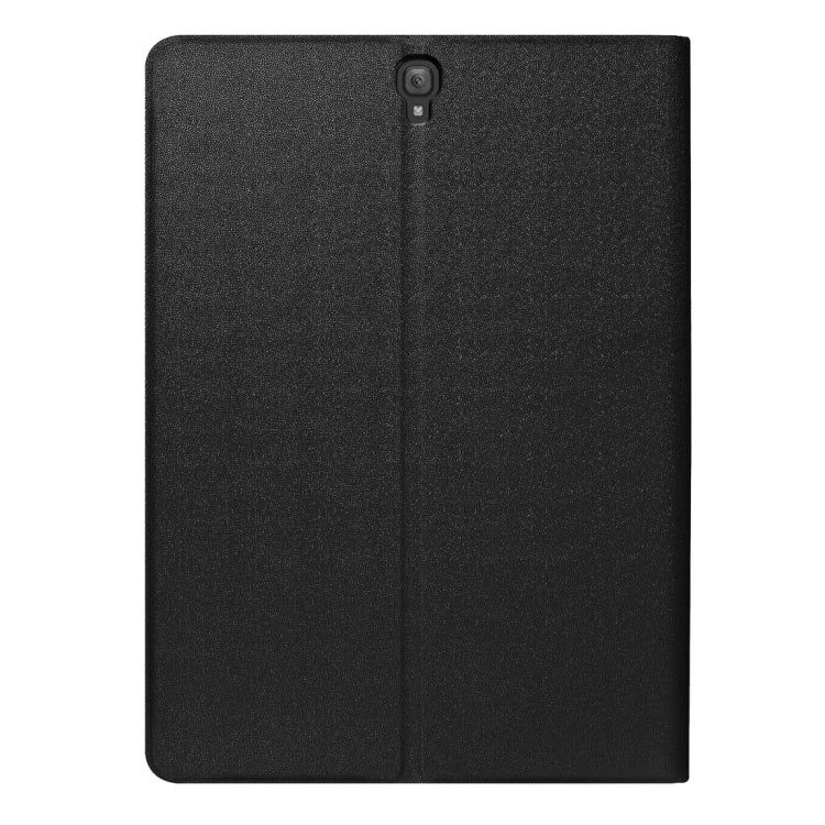 For Galaxy Tab S3 9.7 inch T820 / T825 Golden Stone Series PU Leather Stand Case Cover Shield