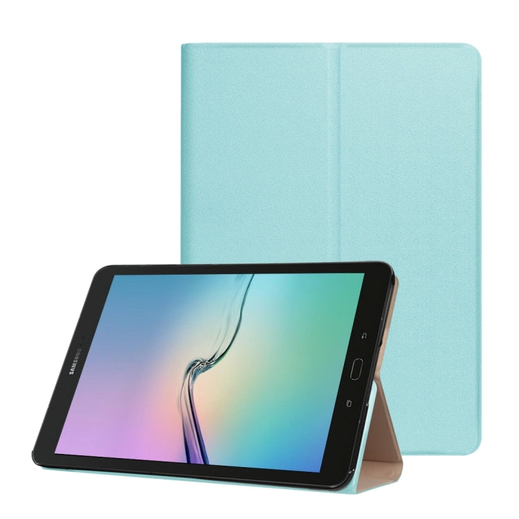 For Galaxy Tab S3 9.7 inch T820 / T825 Golden Stone Series PU Leather Stand Case Cover Shield