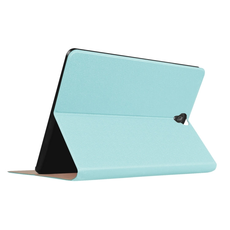 For Galaxy Tab S3 9.7 inch T820 / T825 Golden Stone Series PU Leather Stand Case Cover Shield