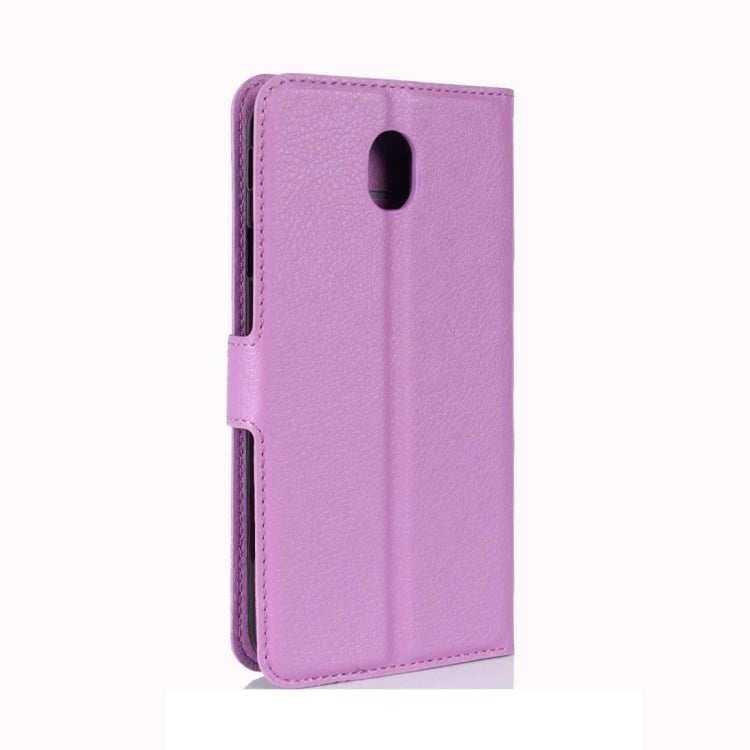For Galaxy J7 (2017) / J7 Pro (EU Version) Litchi Texture Horizontal Flip Leather Case with Holder & Card Slots & Wallet