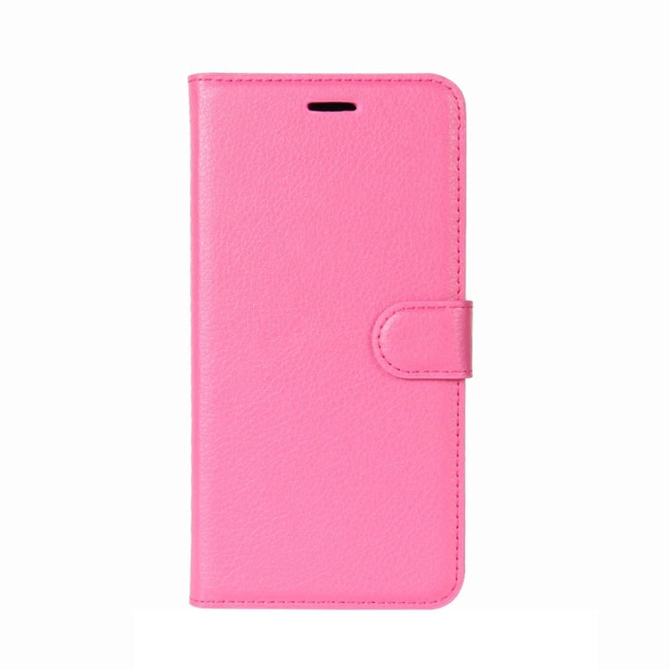 For Galaxy J3 (2017) (EU Version) Litchi Texture Horizontal Flip Leather Case with Holder & Card Slots & Wallet