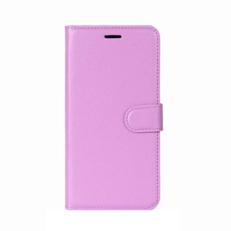 For Galaxy J3 (2017) (EU Version) Litchi Texture Horizontal Flip Leather Case with Holder & Card Slots & Wallet