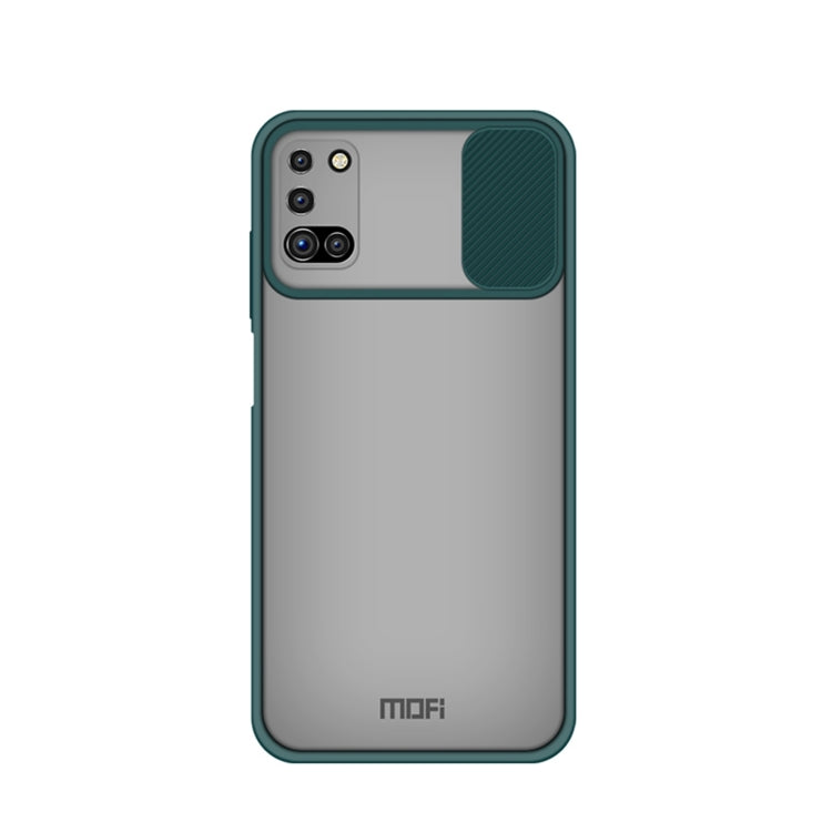 For Samsung Galaxy A03s 166mm MOFI Xing Dun Series Translucent Frosted PC + TPU Privacy Anti-glare Shockproof All-inclusive Protective Case