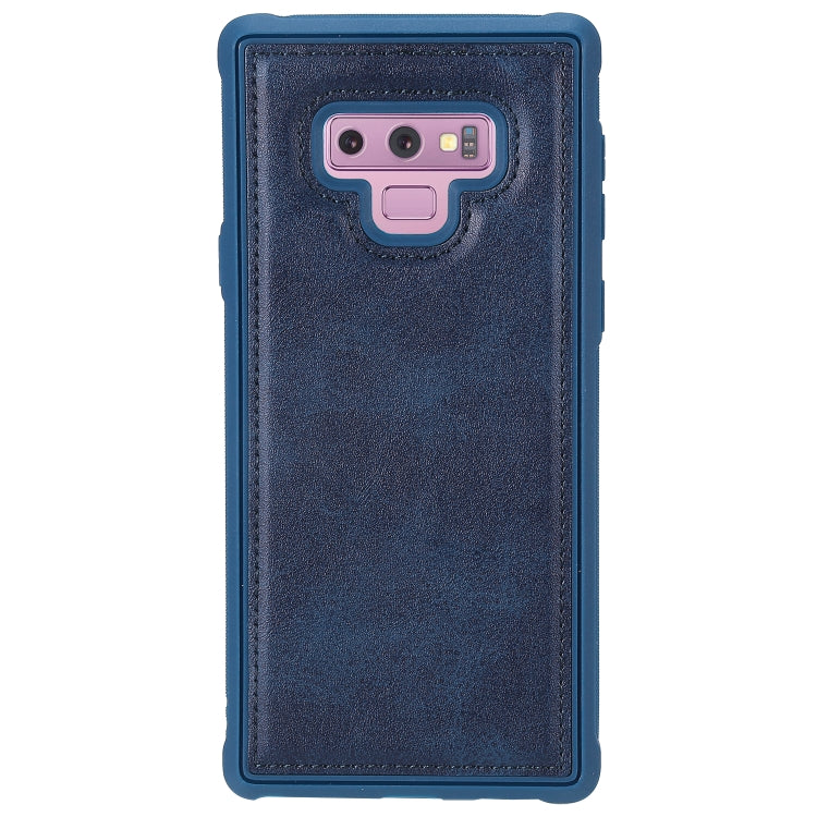 Magnetic Shockproof TPU + PC + PU Leather Pasted Case for Galaxy Note9