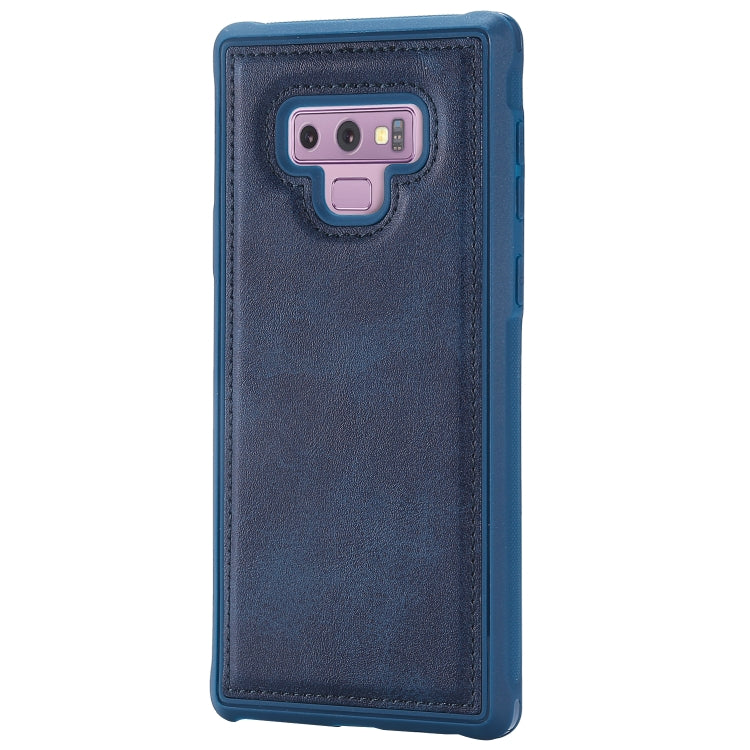 Magnetic Shockproof TPU + PC + PU Leather Pasted Case for Galaxy Note9