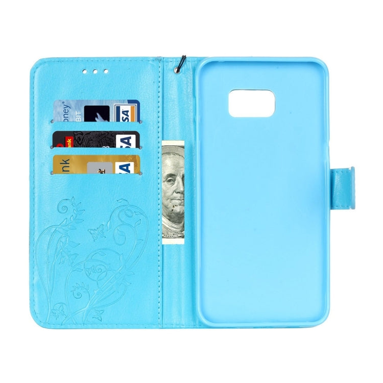 For Galaxy S6 Edge+ / G928 Heart Diamond Encrusted Flowers Embossing Horizontal Flip Leather Case with Holder & Card Slots & Wallet & Lanyard