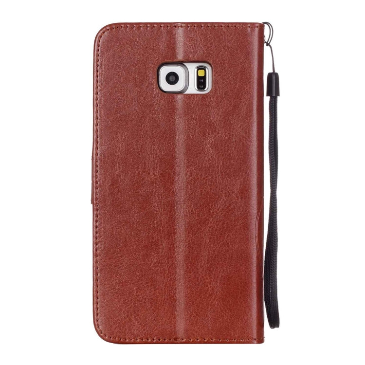 For Galaxy S6 Edge+ / G928 Heart Diamond Encrusted Flowers Embossing Horizontal Flip Leather Case with Holder & Card Slots & Wallet & Lanyard