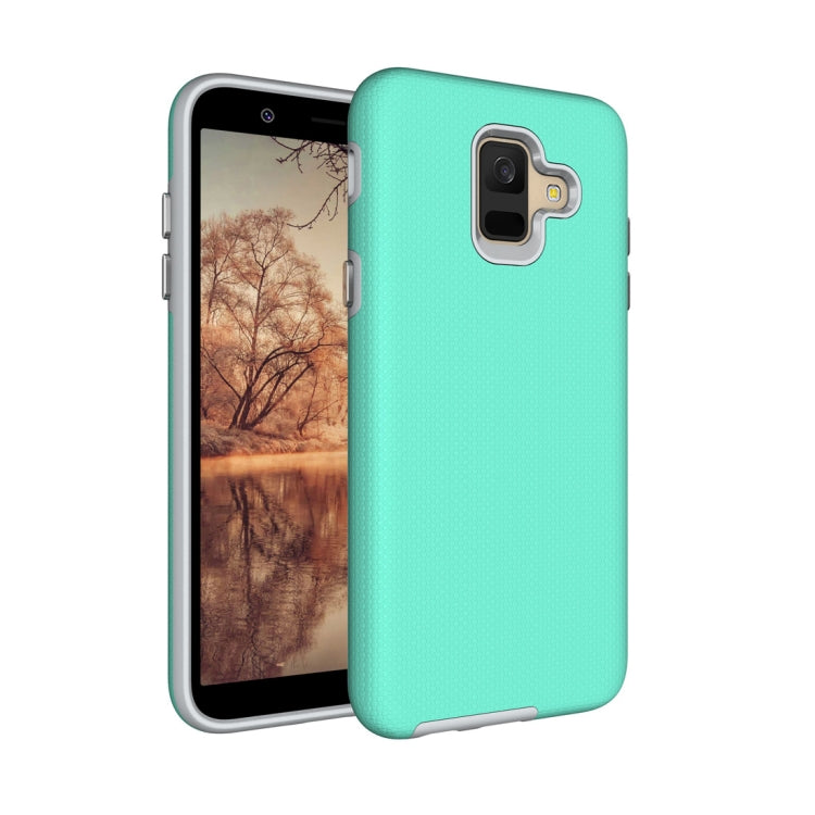 Anti-slip Armor Texture TPU + PC Case for Samsung Galaxy A6 (2018)