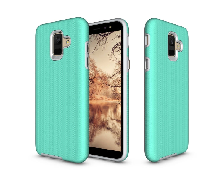 Anti-slip Armor Texture TPU + PC Case for Samsung Galaxy A6 (2018)
