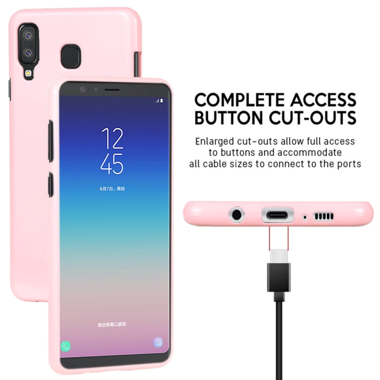 GOOSPERY PEARL JELLY Series Drop-proof TPU Case for Galaxy A8 Star (A9 Star)