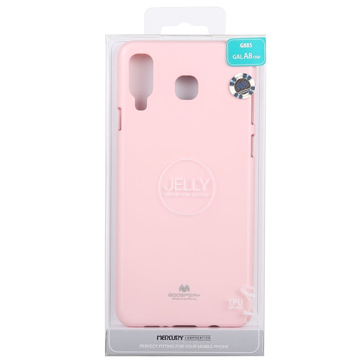 GOOSPERY PEARL JELLY Series Drop-proof TPU Case for Galaxy A8 Star (A9 Star)