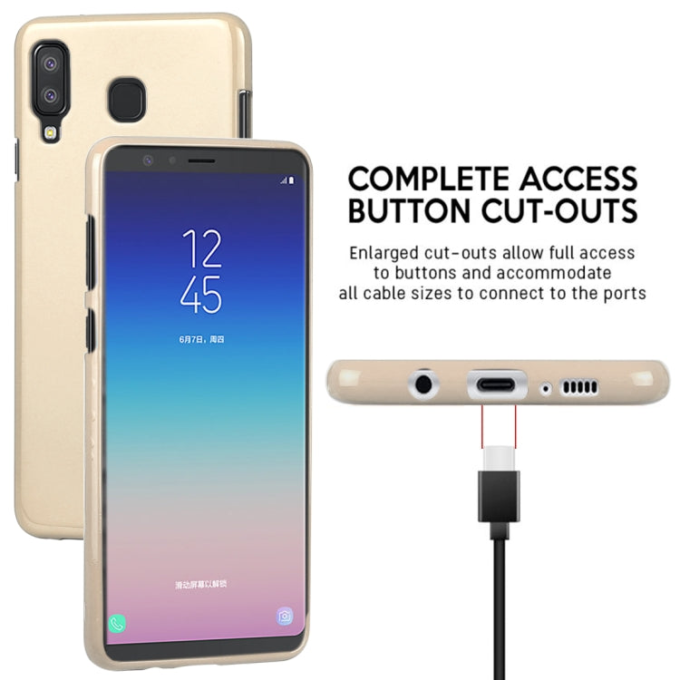 GOOSPERY PEARL JELLY Series Drop-proof TPU Case for Galaxy A8 Star (A9 Star)