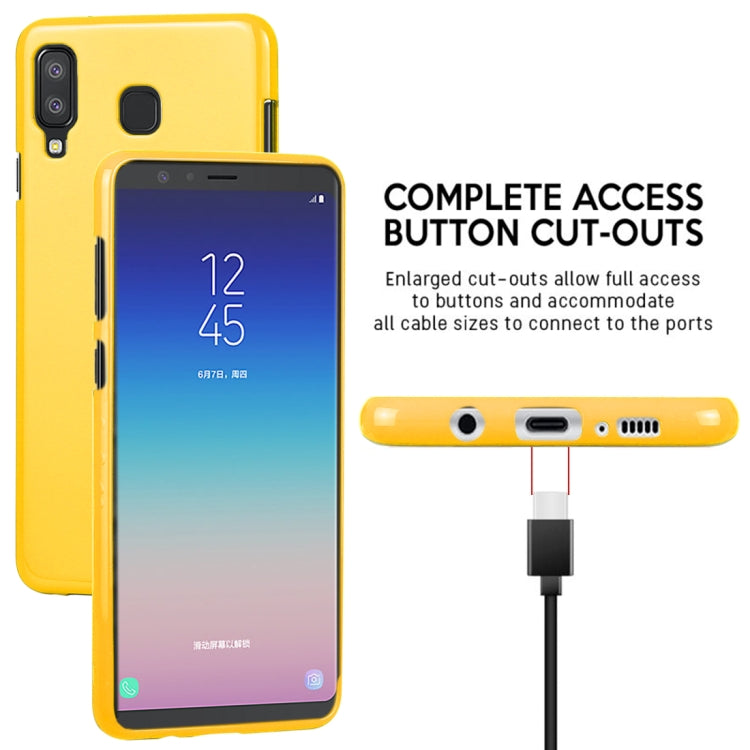GOOSPERY PEARL JELLY Series Drop-proof TPU Case for Galaxy A8 Star (A9 Star)