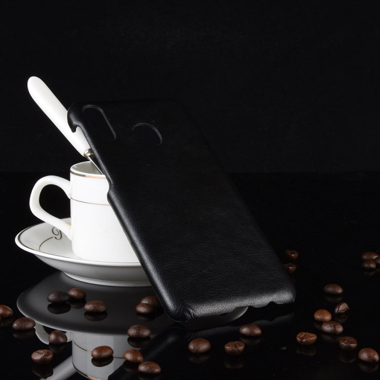 Shockproof Litchi Texture PC + PU Case for Galaxy M20