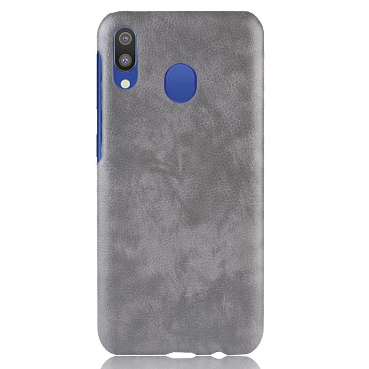 Shockproof Litchi Texture PC + PU Case for Galaxy M20