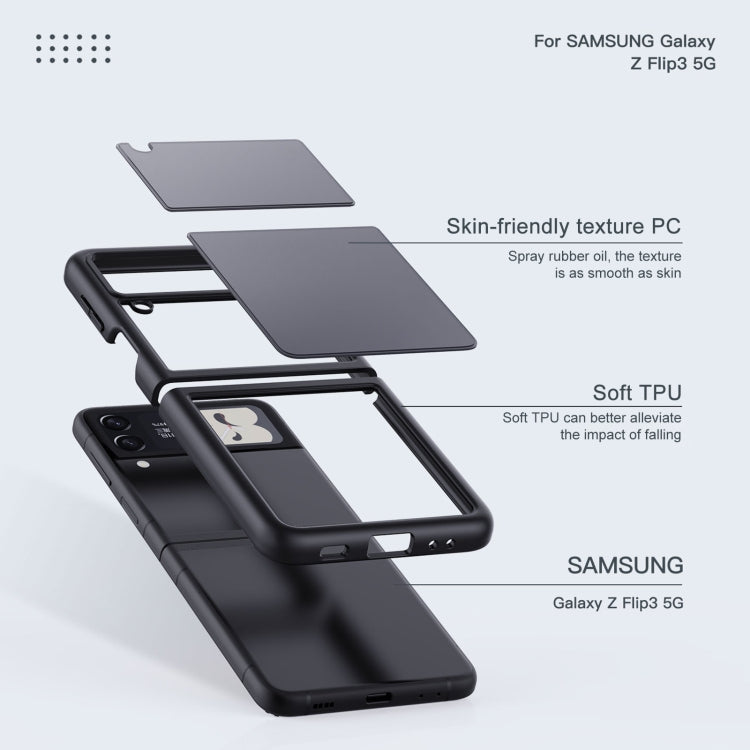 For Samsung Galaxy Z Flip3 5G Udun Series TPU + PC Phone Case