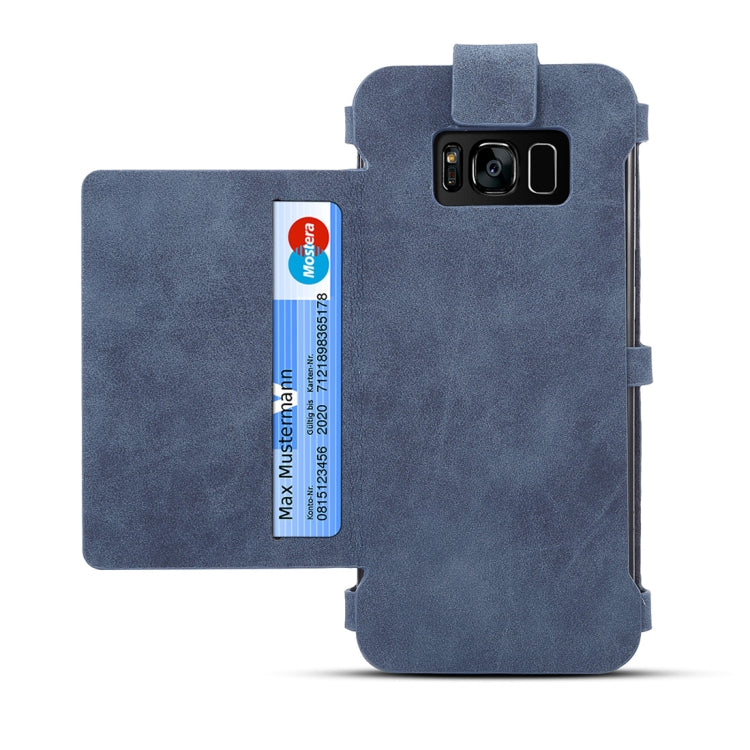 Dibase for Galaxy Note 8 Multi-function Sheep Bar Material Universal Horizontal Flip Case with Holder & Card Slots & Photo Frame & Hook & Detachable Back Protective Case