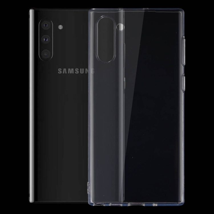 0.75mm Ultrathin Transparent TPU Soft Protective Case for Galaxy Note 10