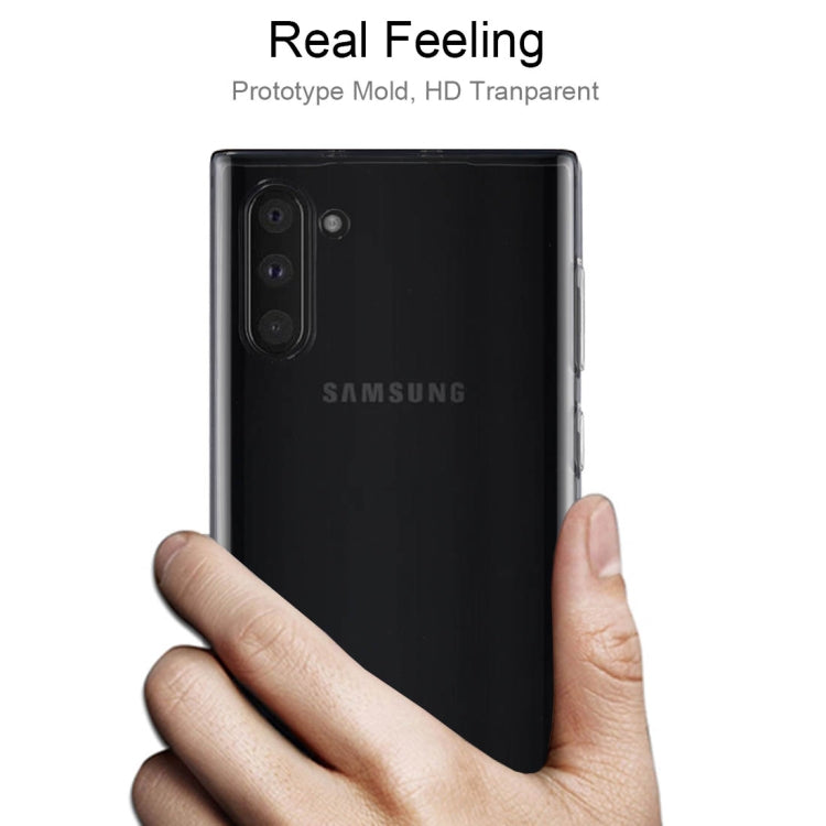 0.75mm Ultrathin Transparent TPU Soft Protective Case for Galaxy Note 10