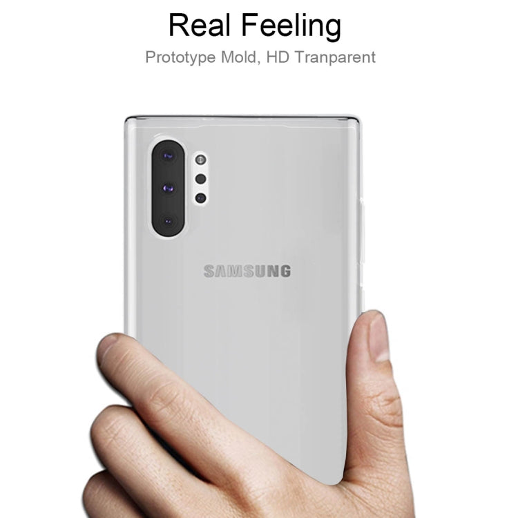 0.75mm Ultrathin Transparent TPU Soft Protective Case for Galaxy Note 10 Pro