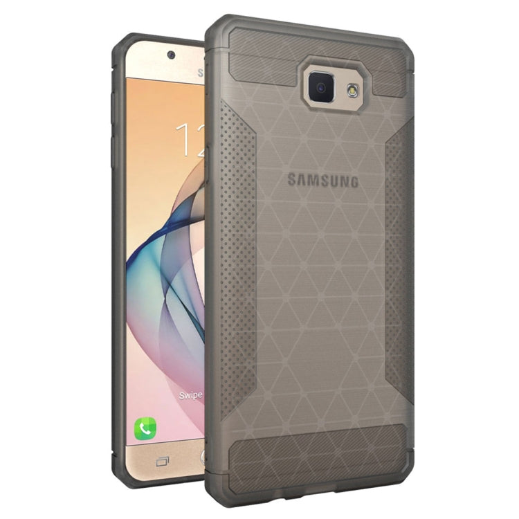 For Galaxy J5 Prime TPU Frosted Anti-slip Protective Back Cover Case