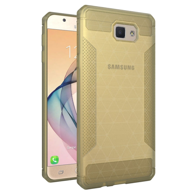 For Galaxy J5 Prime TPU Frosted Anti-slip Protective Back Cover Case