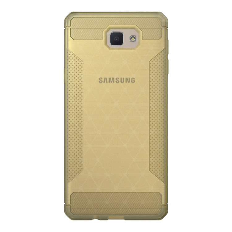 For Galaxy J5 Prime TPU Frosted Anti-slip Protective Back Cover Case
