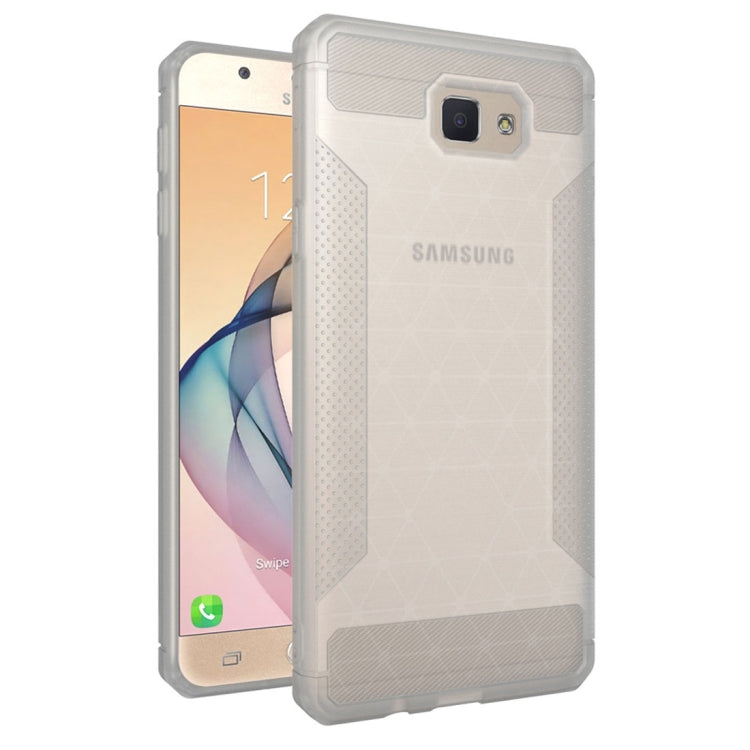 For Galaxy J5 Prime TPU Frosted Anti-slip Protective Back Cover Case
