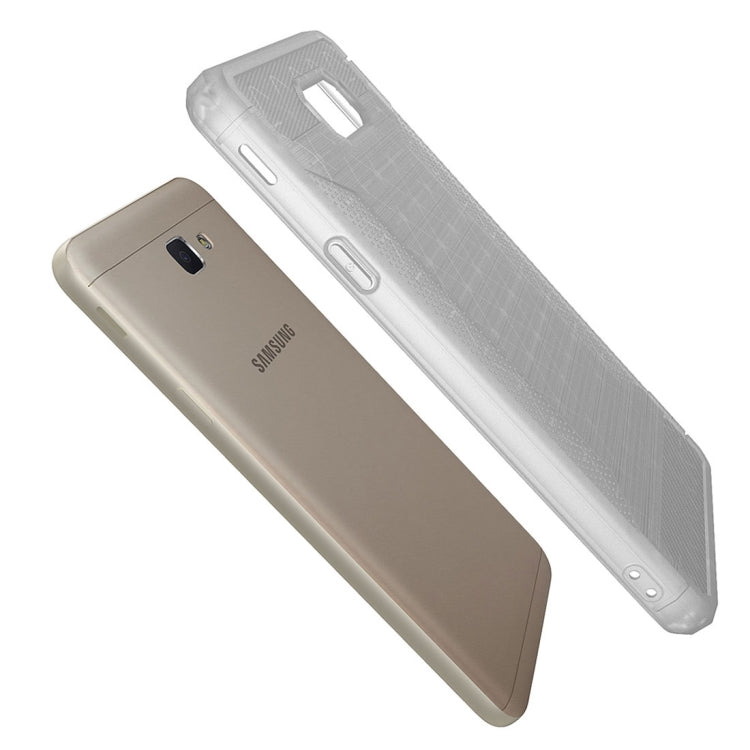 For Galaxy J5 Prime TPU Frosted Anti-slip Protective Back Cover Case