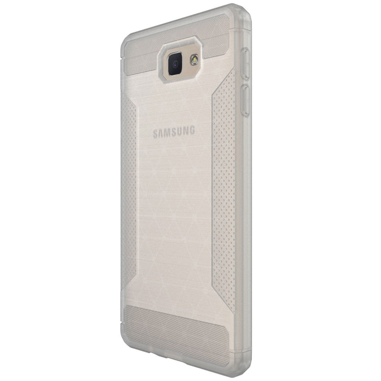 For Galaxy J7 Prime TPU Frosted Anti-slip Protective Back Cover Case