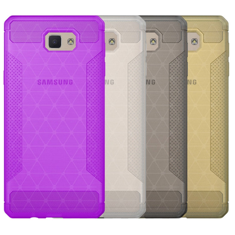 For Galaxy J7 Prime TPU Frosted Anti-slip Protective Back Cover Case