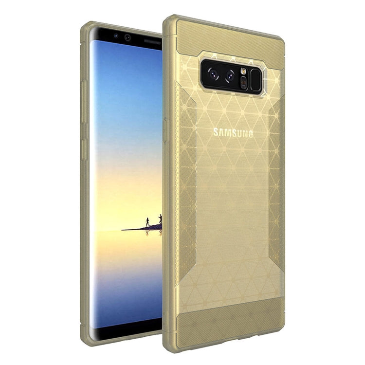 For Galaxy Note 8 TPU Frosted Anti-slip Protective Back Cover Case