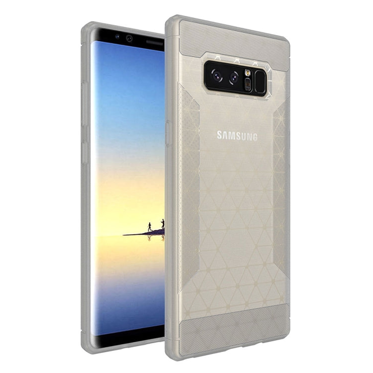 For Galaxy Note 8 TPU Frosted Anti-slip Protective Back Cover Case