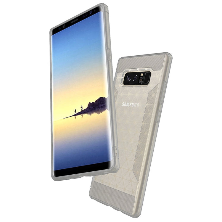 For Galaxy Note 8 TPU Frosted Anti-slip Protective Back Cover Case
