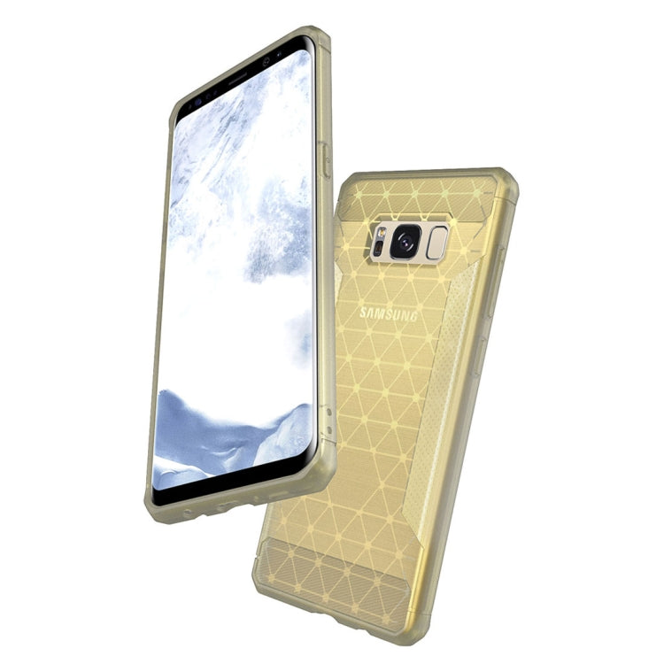 For Galaxy S8 TPU Frosted Anti-slip Protective Back Cover Case