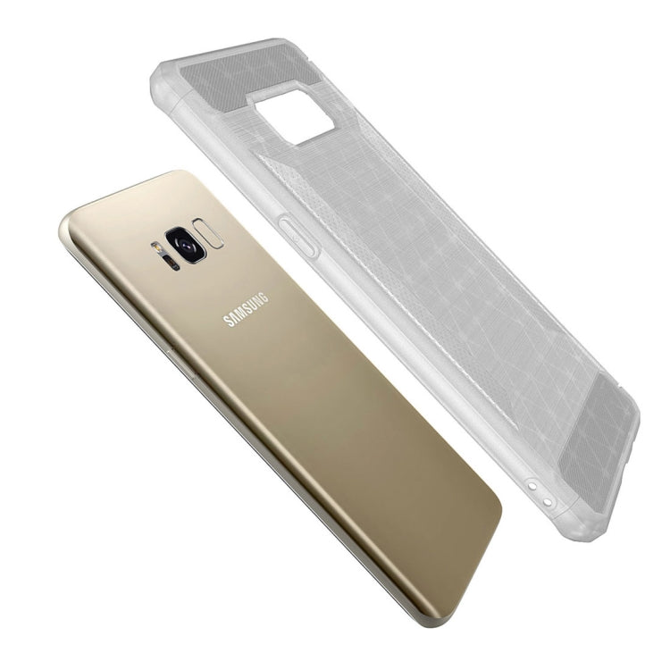 For Galaxy S8 TPU Frosted Anti-slip Protective Back Cover Case