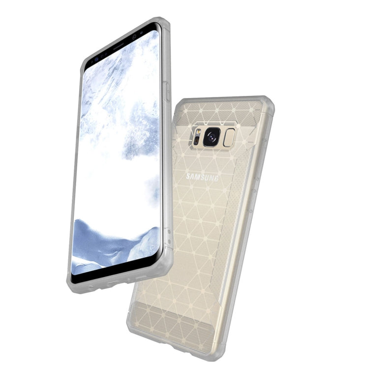 For Galaxy S8 TPU Frosted Anti-slip Protective Back Cover Case