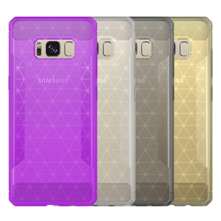 For Galaxy S8 TPU Frosted Anti-slip Protective Back Cover Case