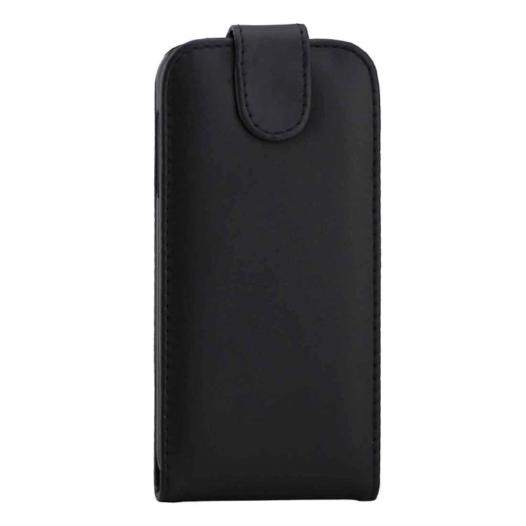For Galaxy S7 / G930 Plain Texture Vertical Flip Leather Case Waist Bag with Magnetic Buckle & Card Slot
