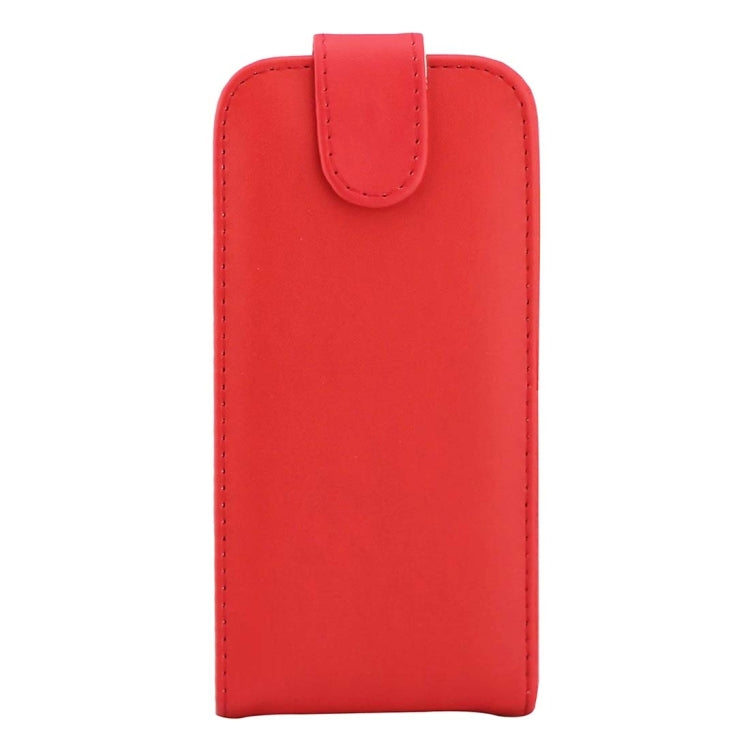 For Galaxy S7 / G930 Plain Texture Vertical Flip Leather Case Waist Bag with Magnetic Buckle & Card Slot