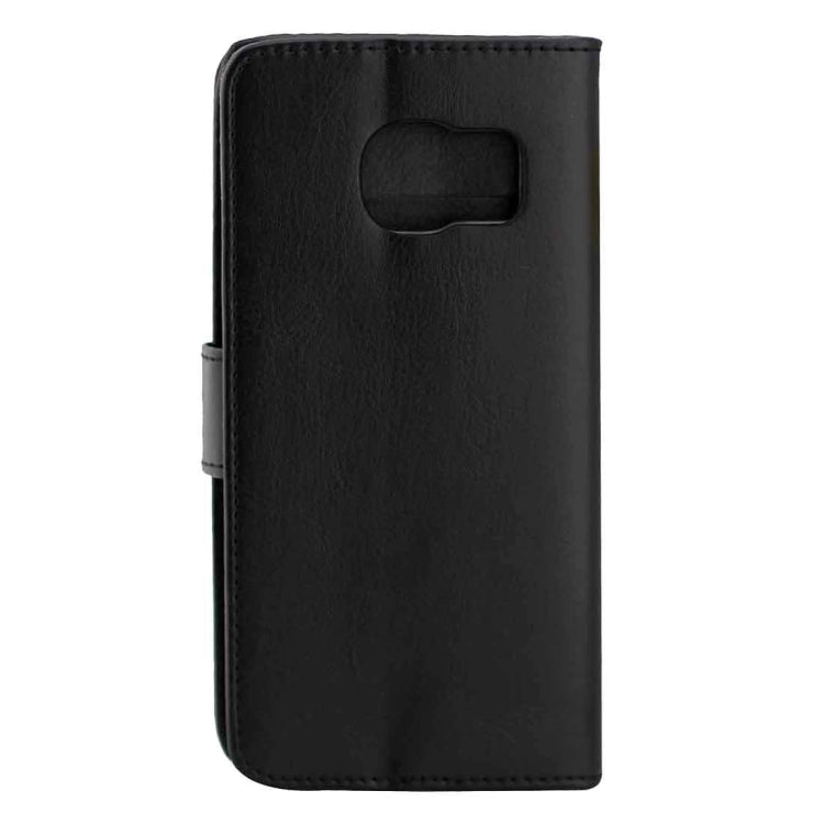 For Galaxy S7 Edge / G935 Crazy Horse Texture Horizontal Flip Magnetic Snap Leather Case with Adjustable Holder & Card Slots & Photo Frame & Wallet