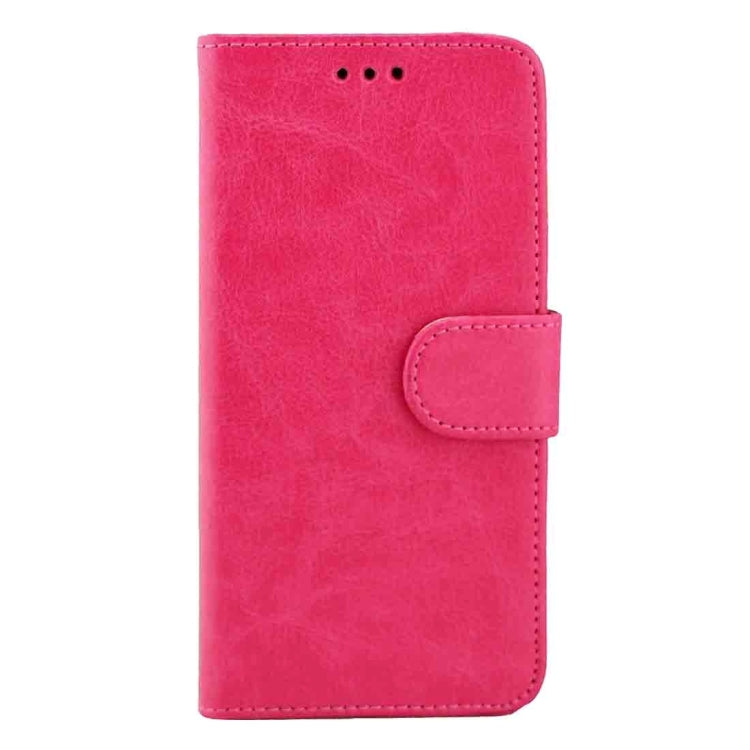 For Galaxy S7 Edge / G935 Crazy Horse Texture Horizontal Flip Magnetic Snap Leather Case with Adjustable Holder & Card Slots & Photo Frame & Wallet